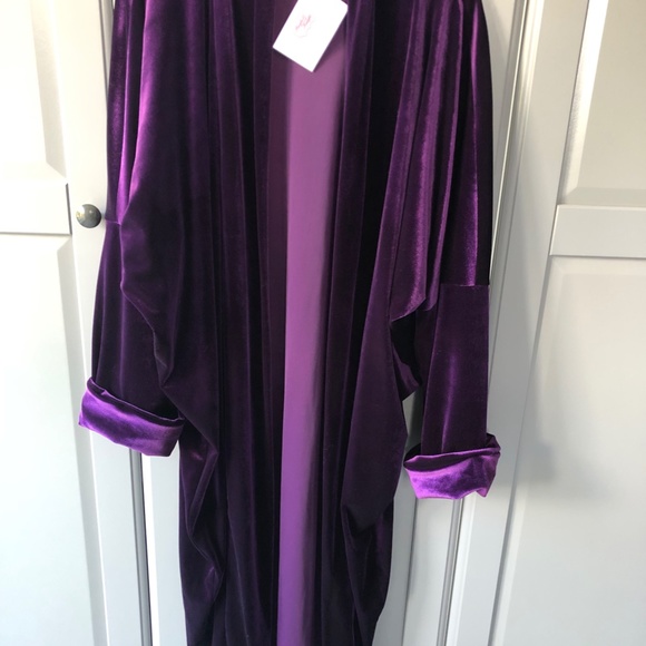Bayliss & Knight Jackets & Blazers - Bayliss & Knight- Rich Purple Duster/Opera/ Theatre Coat